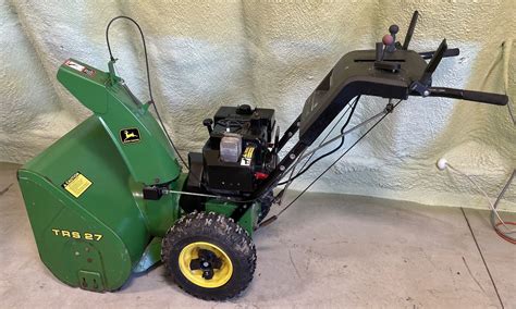 john deere walk behind snowblower models